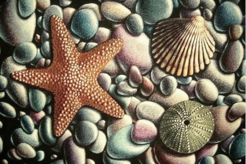Lorsque l'on regarde la matrice du jeu, c'est à dire le cordon sans fin (segment x à y), on s'aperçoit que les objets blancs en polyéthylène se chevauchent de façon continue. Bernard Lermite explore la notion de chevauchement.